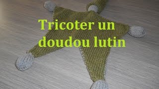 tricoter un doudou lutin facile [upl. by Menashem669]