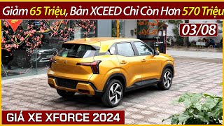 Khuyến mại xe Mitsubishi Xforce đầu tháng 08 Bản Exceed còn hơn 570 triệurẻ hơn xe Creta bản thấp [upl. by Esaele582]