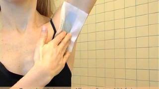 Ascelle Come usare le strisce depilatorie nelle zone delicate Video Tutorial DepilSoap [upl. by Panter]