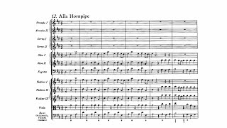 Händel Water Music Suite No 2 in D major HWV 349 with Score [upl. by Ettenyl]