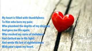 My Heart Is Filled With Thankfulness with lyrics  Keith amp Kristyn Getty Stuart Townend\\ [upl. by Cartan]