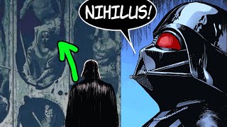 DARTH VADER LEARNS ABOUT DARTH NIHILUS ON EXEGOL  Star Wars Comics Explained [upl. by Schiro]