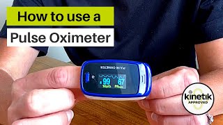 How To Use A Pulse Oximeter [upl. by Kazmirci167]