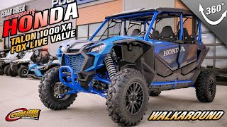 Walkaround  2024 Honda® Talon 1000X4 FOX Live Valve [upl. by Feodore]