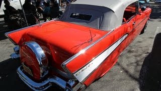 36 Lowriders at Chris Burgers Leimert Park Lot amp Fuddruckers [upl. by Yasmar]