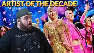 Hugie Reacts to Taylor Swift winning Artist of the Decade in 2019 [upl. by Ingold630]