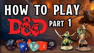 How to Play DampD part 1  A Sample Game Session [upl. by Leonelle]