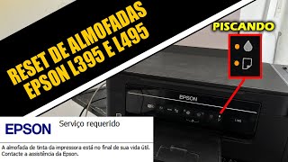 RESETAR AS ALMOFADAS DA EPSON L395 E L495 [upl. by Hafirahs]