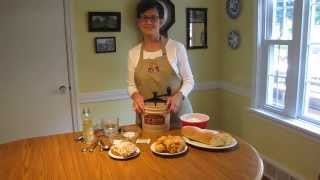 EZ DOH Manual Bread Dough Maker Instructional Demo [upl. by Bahner]