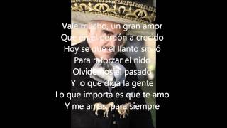 Para siempre vicente fernandez letra [upl. by Dasa355]