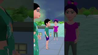 Barish barish bahut barish ho raha haicomedytimetoons funny comedy animated 3danimation bhabhi [upl. by Amin]