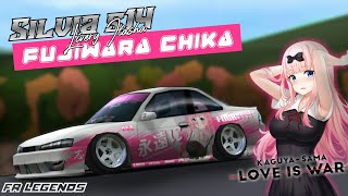 SILVIA S14 LIVERY ITASHA FUJIWARA CHIKA  FR LEGENDS [upl. by Aggappe]