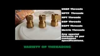 Types of Brass Compression Fittings Bushes Plugs Tees Elbows UnionConnectors [upl. by Lenni]