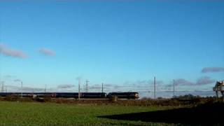 Hendon Arlesey Sandy Tempsford Level Crossing amp Holme Lode Level Crossing [upl. by Ahsienom66]