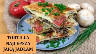 Tortilla z patelni najlepsza jaką jadłam Gotowanie Po Mojemu [upl. by Carlick]