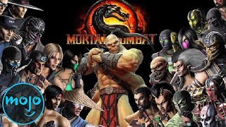 Top 10 Mortal Kombat Characters [upl. by Swart]