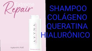 SHAMPOO AVYNA REPARADOR PARA ESAS DECOLORACIONES EXTREMAS [upl. by Wahl296]