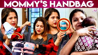 Gitanjali Selvaraghavan’s Mommies Handbag Secret Revealed  My Mommy Bag [upl. by Celisse156]