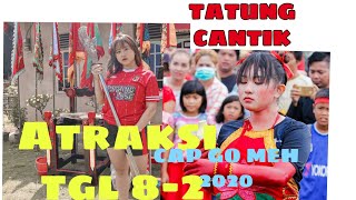 EKSKLUSIF Interview TATUNG Cantik Bengkayang yg SIAP Atraksi di Cap Go Meh 2020  8 Februari [upl. by Towroy]