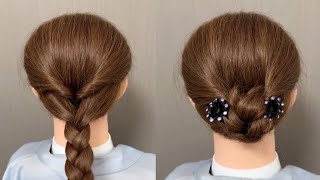 Quick amp Unique Hairstyle With Claw  Special Girls And Women Life Style  Indian Hairstyle [upl. by Fasto]