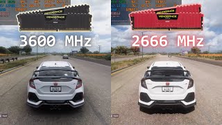 Does RAM speed matter for gaming 3600 vs 2666 MHz [upl. by Enilasor]