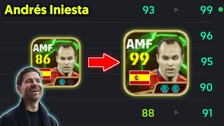 FREE EPIC ANDRES INIESTA Best Training Guide  efootball 2025 ✨🥶 [upl. by Imled]