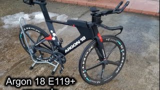 Argon 18 E119 triathlon upgrade [upl. by Eniamurt]