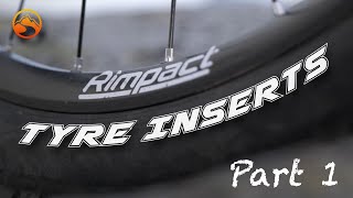 Rimpact Tyre Insert Review  Part 1 Installation [upl. by Nikral432]