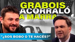 LOS MEJORES momentos del PICANTE debate GRABOIS  MARRA quotMARRA ¡Cobrás 3 PALOS con LA NUESTRAquot [upl. by Nwahsud]