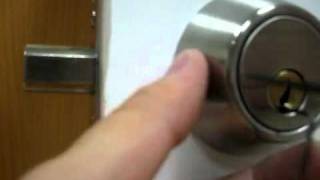 How to Guide Pick a Deadbolt lock with Bobby Pins EASY Tutorial [upl. by Ennad]