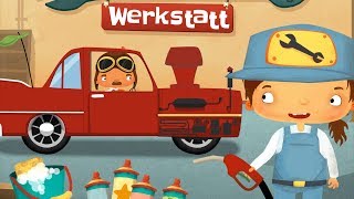 Tolles Autowerkstatt Kinderspiel 🌞 Meine kleine Welt Werstatt  deutsch [upl. by Annavaig]