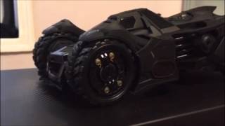 Batman Arkham Knight Hot Wheels Elite Batmobile 118 Unboxing [upl. by Naelcm]