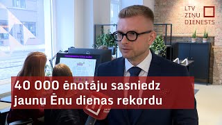 40 000 ēnotāju sasniedz jaunu Ēnu dienas rekordu [upl. by Ashraf271]