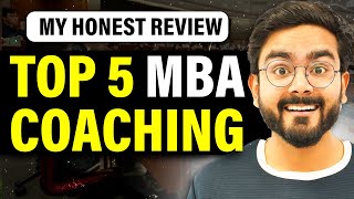 Top 5 MBA COACHING Institutes in India  HONEST CATPreparation amp CAT2023 coaching Ranking [upl. by Onnem]