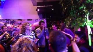 John Barrowman Patrick Muldoon Casper van Dien singing on stage COMPLETE [upl. by Xad]