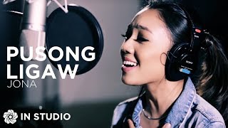 Pusong Ligaw  Jona Official Recording Session [upl. by Ielak]