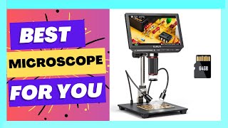 4K Digital Microscope Elikliv EM4K 8quot Coin Microscope [upl. by Massimo]