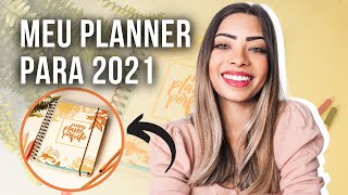 MEU PLANO PERFEITO 2021 PLANNER COMPLETO  Monique Nicassio [upl. by Norred]