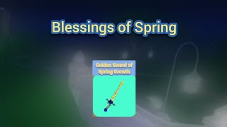 Unboxing the Golden Sword of Spring Growth  Ore Tycoon 2 [upl. by Gildea]