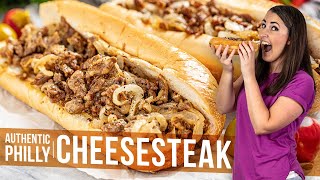 Authentic Philly Cheesesteak [upl. by Eveivenej64]