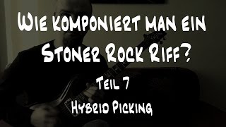 Stoner Rock Guitar Lesson  Wie komponiert man ein Stoner Rock Riff Teil 7 [upl. by Louisa]