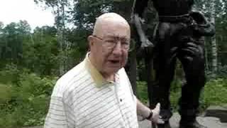 CIVILIAN CONSERVATION CORPS STATUE CCC GOOSEBERRY FALLS MN [upl. by Asilenna]