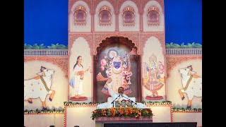 Nandmahotsav at the Shrimad Bhagwat Satsang Mahotsav Jetpur [upl. by Aikemehs]