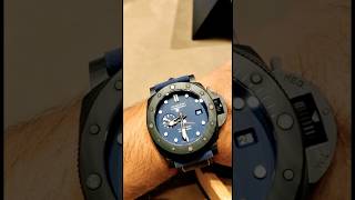 panerai Panerai Submersible Quarantaquattro carbotech blu abisso reference PAM01232 watch shorts [upl. by Ayomat]