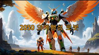 2050 Angels Wings Exoplanet Robot  2050 천사의 날개 외계행성 로봇 [upl. by Ecidnacal115]