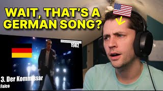 American reacts to Most Popular German Songs from 1980s [upl. by Ahsinod204]