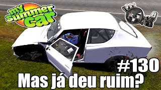 My Summer Car  ACHEI QUE VOAVA 😂 130 ‹ Getaway Driver › [upl. by Lydnek]