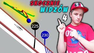 super fantastyczne SKOCZNIE WIDZÓW w LUX SKI JUMP 4 [upl. by Harberd882]