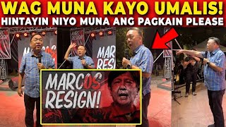 🔴 HARRY ROQUE NAKIUSAP sa MGA TAO sa RALLY na WAG MUNA UMUWI dahil may PAGKAIN pa na DARATING [upl. by Aroled]