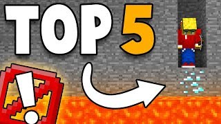 Top 5 Most FOOLISH Mistakes In Minecraft [upl. by Suzie42]